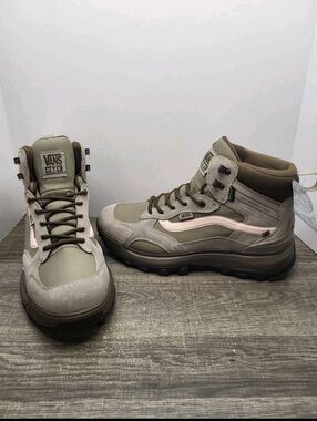 VANS Crestline Waterproof MTE Hiking Boots Men 10.5 Waterproof Brown New